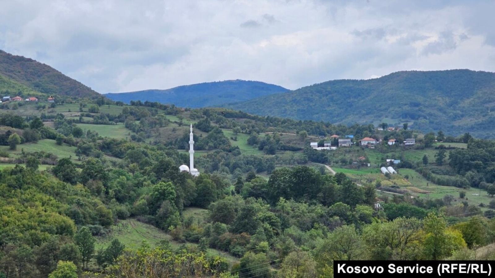 Bošnjačko selo - ilustracija